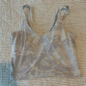 lulu white camo tank